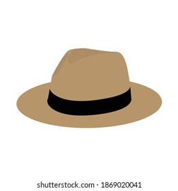 Fedora hat vector art and graphics