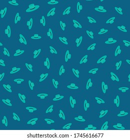 Fedora hats seamless repeat vector pattern for wrapping paper,fabric,textile,backgrounds.