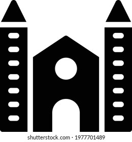 fedreal vector glyph flat icon