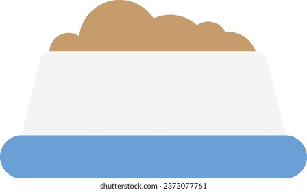 Feed Animal Pet Icon Vector Flat Illustration