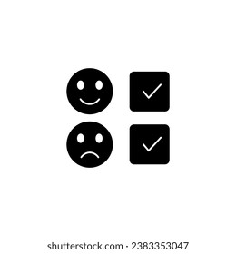 Feed back concept line icon. Simple element illustration.Feed back concept outline symbol design.