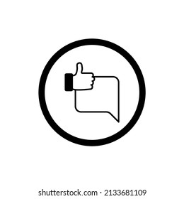 símbolos de retroalimentación vectores de elementos para web infográfica