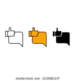 feed back  icons  symbol vector elements for infographic web