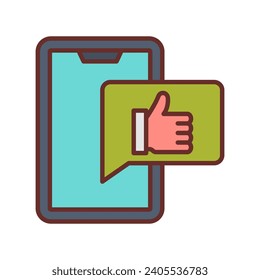Feed Back in vector. Illustration

