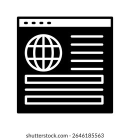 Ícone de glifo de ilustração mini de tom duplo, uso para jornalista, radiodifusão, UI de notícias e mídia, kit UX, desenvolvimento de aplicativo e web, digital ou impresso.
