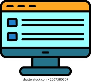 Feed Filled Style Icon Design