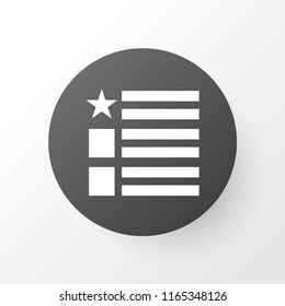 Feed icon symbol. Premium quality isolated questionnaire element in trendy style.
