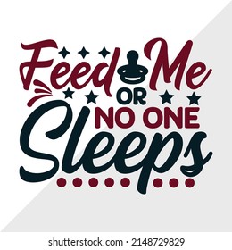 Alimentarme O No Dar Un Sleeps Ilustración De Vectores Imprimibles