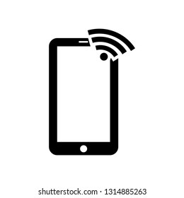 Feed, rss, subscribe, phone, wifi icon