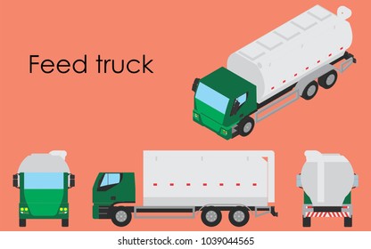 Feed Truck colored