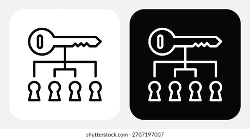 Análisis de Comentarios Dual Monochrome Icon Set