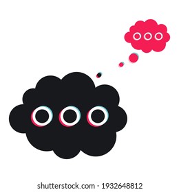 feedback booble stock vector illustration