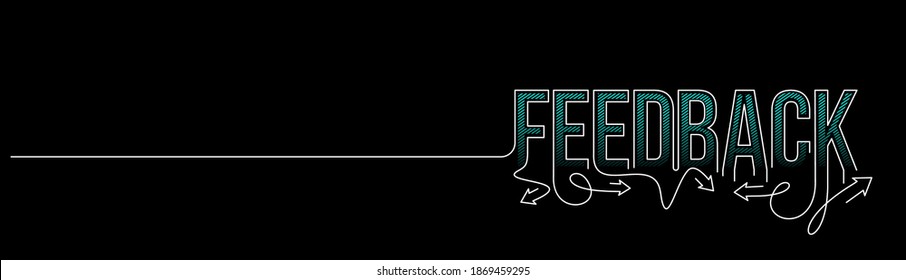 Comentarios Arte de línea caligráfica Texto de la imagen vectorial del afiche de la compra Diseño.