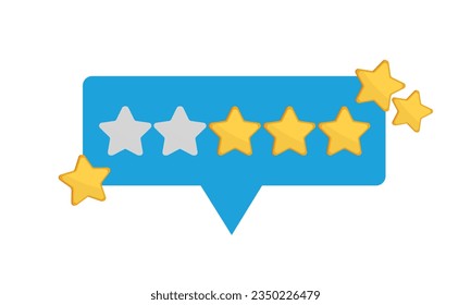 Feedback concept banner for business promotion.on white background.Vector Design Illustration.