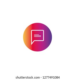feedback concept line icon silhouette vector illustration