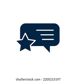 Icono de línea de concepto de comentarios. Ilustración de elemento simple. Diseño de símbolos de esquema de concepto de retroalimentación.