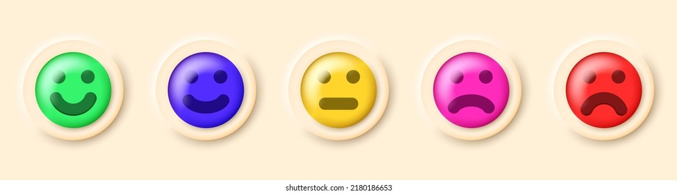 Feedback consumer excellent good normal bad awful icon user experience satisfaction rating