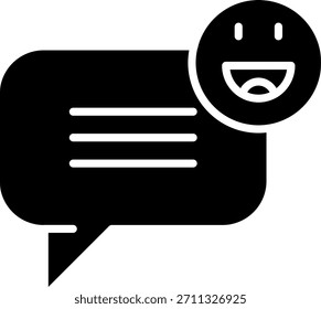 Comentarios emoji Línea Vector Diseño de iconos