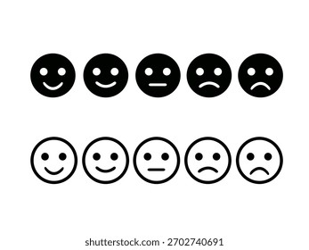 Icono del sistema del emoji del Comentarios aislado en el fondo blanco.