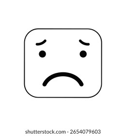 Feedback emotions. Level satisfaction. Mood scale. Emoji icons.