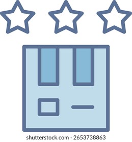 Icono de tono azul lleno de Comentarios