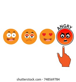  Feedback in form of emotions-Angry