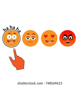  Feedback in form of emotions-laugh