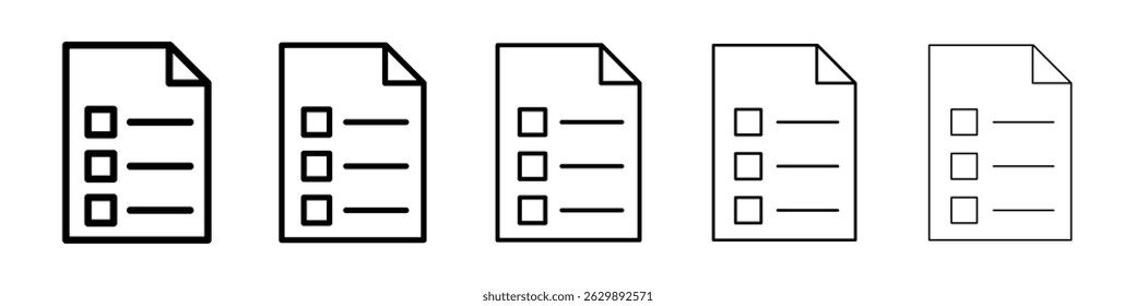 Símbolo de forma de Comentarios Símbolo plano de línea delgada simple