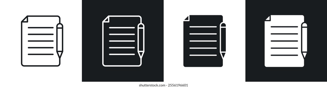 Feedback form linear icon set for app, and web design.