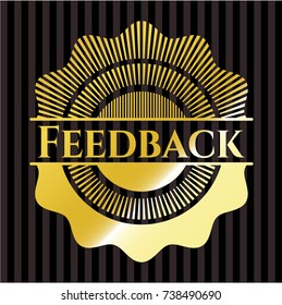 Feedback golden badge