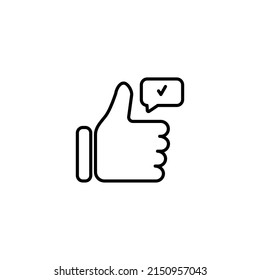 Feedback Icon, Appreciation icon vector eps 10