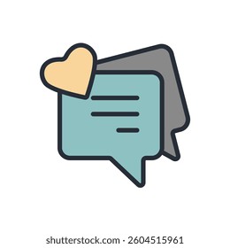 feedback icon collection .design style with background