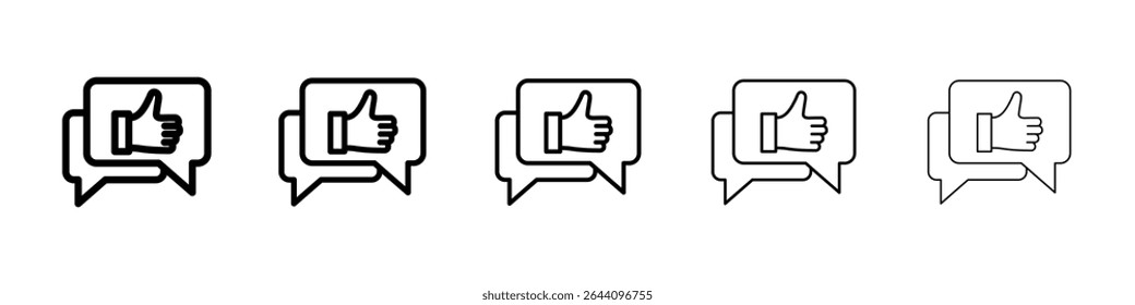 Ícone de feedback. design gráfico, logotipo, Web, UI.