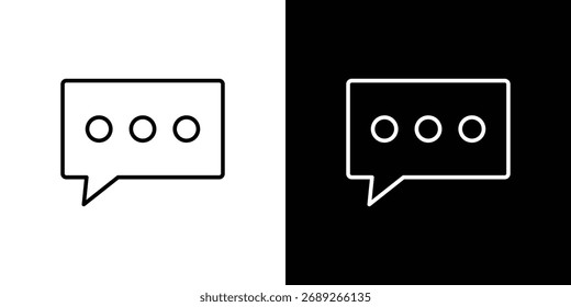 Feedback icon Editable stroke vector pack, suitable for web designs.