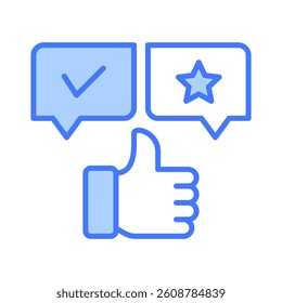 Feedback Icon Element for Design