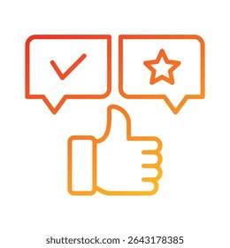 Feedback Icon Element for Design