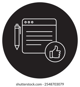 Feedback Icon, Empowering Growth Through Constructive Feedback, Driving Improvement and Success