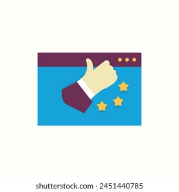 feedback icon, isolated icon in light background, perfect for website, blog, logo, graphic design, social media, UI, mobile app