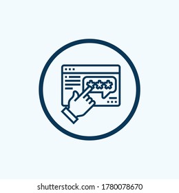 feedback icon isolated on white background from user experience collection. feedback icon trendy and modern feedback symbol for logo, web, app,