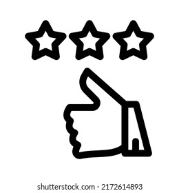 icono de retroalimentación o logotipo símbolo de señalización aislado ilustración vectorial - iconos vectoriales de estilo negro de alta calidad
