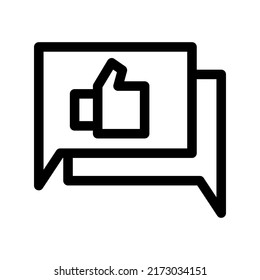 icono de retroalimentación o logotipo símbolo de señalización aislado ilustración vectorial - iconos vectoriales de estilo negro de alta calidad
