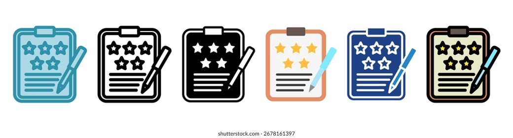 Icono de Comentarios Mini Icono de Ilustración. Uso Para El Concepto Moderno, Impresión, Ui, Ux Kit, Web Y Desarrollo De App. Vector Relacionado Con La Oficina, La Educación, El Examen Y Más