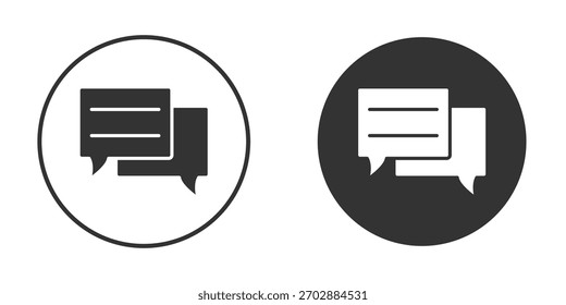 Feedback-Symbol. Perfekt für Web- und App-Schnittstellen, Präsentationen, Infografiken