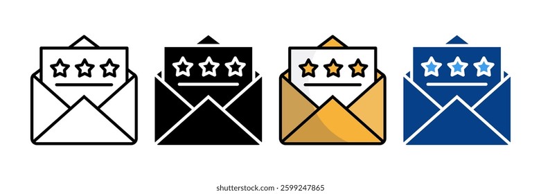 Feedback Icon Set Multiple Style Collection