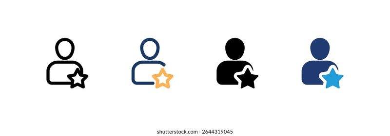 Feedback icon set multiple style collection. Vector illustration.