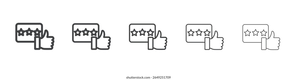 Icono de Comentarios Ilustración simple colección