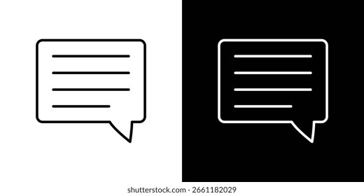 Feedback-Symbol. Piktogramm für Schlaganfall. Vektorgrafik. Vektorzeichen für mobile Apps und Websites.