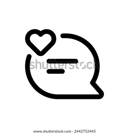 Feedback icon in trendy outline style isolated on white background. Feedback silhouette symbol for your website design, logo, app, UI. Vector illustration, EPS10.