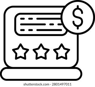 Feedback Icon Vector Element line icon design vector icons