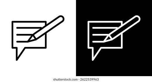 Feedback icon vector illustration EPS